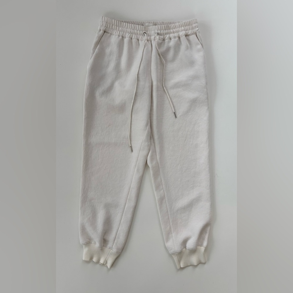 Aritzia Wilfred Cream White Jogger Size XS